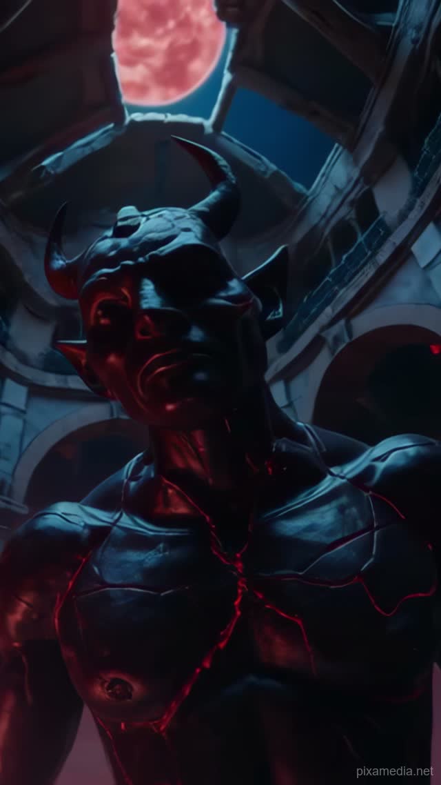 Obsidian Gaze Follows You Out - Dark Fantasy AI stock